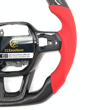 Load image into Gallery viewer, CCexcellent For 11th Gen/2022-2023 Honda Civic carbon fiber steering wheel with red stripe