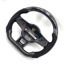 Load image into Gallery viewer, CCExcellent For Volkswagen MK7/MK7R/MK7GTI/GOLF MK7/GOLF MK7 GTI carbon fiber steering wheel with alcantara sides