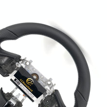 Load image into Gallery viewer, CCexcellent for Infiniti Q50 2014 2015 2016 2017 carbon fiber steering wheel with black perforated leather