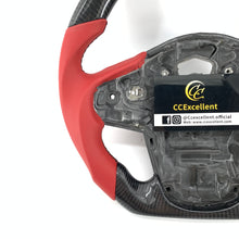 Load image into Gallery viewer, CCexcellent For Toyota Supra A90 carbon fiber steering wheel with smooth leather
