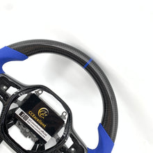 Load image into Gallery viewer, CCexcellent For 11th Gen/2022-2023 Honda Civic carbon fiber steering wheel with blue stitching
