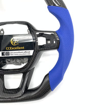 Load image into Gallery viewer, CCexcellent For 11th Gen/2022-2023 Honda Civic carbon fiber steering wheel with blue stitching