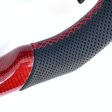 Load image into Gallery viewer, CCexcellent for Honda Insight 2019 2020 2021 carbon fiber steering wheel with black perforated leather