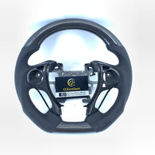 Load image into Gallery viewer, CCexcellent for Honda Pilot 2016 2017 2018 carbon fiber steering wheel with black perforated leather