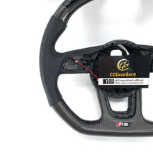 Load image into Gallery viewer, CCexcellent for Audi b9 A/S/RS 1/2/3/4/5//6/7/8 carbon fiber steering wheel