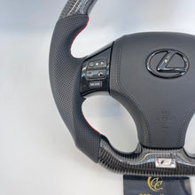 Load image into Gallery viewer, CCExcellent for Lexus IS250 /300 /350 2006-2013 carbon fiber steering wheel with airbag cover