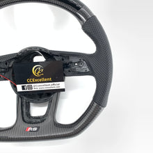 Load image into Gallery viewer, CCexcellent for Audi b9 A/S/RS 1/2/3/4/5//6/7/8 carbon fiber steering wheel