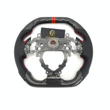 Load image into Gallery viewer, CCexcellent for Honda FK2 carbon fiber steering wheel with black perforated leather