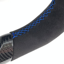 Load image into Gallery viewer, CCexcellent For S60 2005 2006 2007 2008 2009 Volvo carbon fiber steering wheel with alcantara