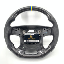 Load image into Gallery viewer, CCexcellent For S80 2007-2008 Volvo carbon fiber steering wheel with perforated leather