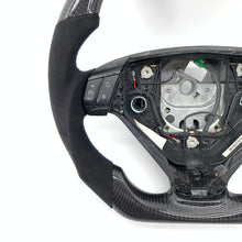 Load image into Gallery viewer, CCexcellent For S60 2005 2006 2007 2008 2009 Volvo carbon fiber steering wheel with alcantara
