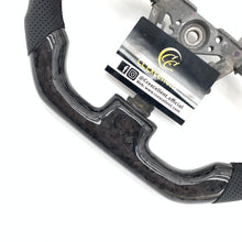 Load image into Gallery viewer, CCexcellent For 2003/2004/2005/2006/2007 Subaru wrx sti carbon fiber steering wheel with perforated leather sides