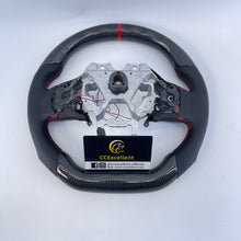 Load image into Gallery viewer, CCExcellent For Infiniti Q60 2016-2024 Carbon fiber steering wheel with LED