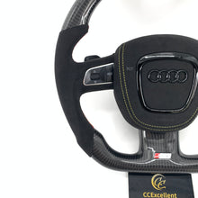 Load image into Gallery viewer, CCexcellent for Audi b7 a5 carbon fiber steering wheel