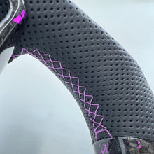 Load image into Gallery viewer, CCexcellent For 11th Gen/2022-2023 Honda Civic carbon fiber steering wheel with LED on top