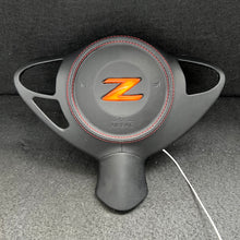 Load image into Gallery viewer, CCExcellent For Nissan Juke 370Z LED Airbag Cover with red leather and LED badge