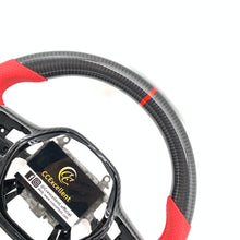 Load image into Gallery viewer, CCexcellent For 11th Gen/2022-2023 Honda Civic carbon fiber steering wheel with red stripe
