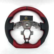 Load image into Gallery viewer, CCExcellent for Nissan note carbon fiber steering wheel with black perforated leather