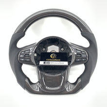 Load image into Gallery viewer, CCexcellent For Toyota Supra A90 carbon fiber steering wheel with perforated leather