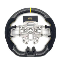 Load image into Gallery viewer, CCexcellent for Ford SHELBY GT350R GENUINE 2018 2019 2020 2021 carbon fiber steering wheel with alcantara