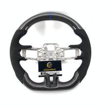 Load image into Gallery viewer, CCexcellent for Ford Mustang 2018 2019 2021 2022 carbon fiber steering wheel with alcantara