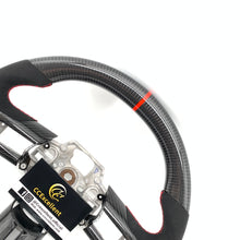 Load image into Gallery viewer, CCexcellent for Ford Mustang 2015 2016 2017 carbon fiber steering wheel with alcantara