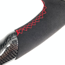 Load image into Gallery viewer, CCexcellent for Ford Mustang 2015 2016 2017 carbon fiber steering wheel with alcantara