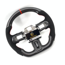 Load image into Gallery viewer, CCexcellent for Ford Mustang 2015 2016 2017 carbon fiber steering wheel with alcantara