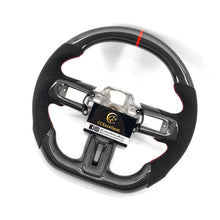 Load image into Gallery viewer, CCexcellent for Ford SHELBY GT350 2015 2016 2017 carbon fiber steering wheel with alcantara