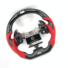 Load image into Gallery viewer, CCExcellent for Lexus IS250 /300 /350 2006-2013 carbon fiber steering wheel with carbon thumbgrips