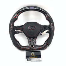 Load image into Gallery viewer, CCexcellent for Infiniti QX50 2018 2019 carbon fiber steering wheel with airbag cover
