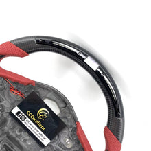 Load image into Gallery viewer, CCexcellent For Toyota Supra A90 carbon fiber steering wheel with perforated leather