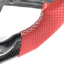 Load image into Gallery viewer, CCexcellent For Toyota Supra A90 carbon fiber steering wheel with gloss black carbon fiber thumbgrips