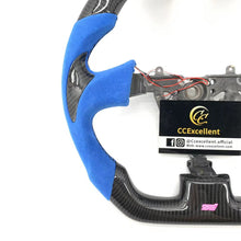 Load image into Gallery viewer, CCexcellent For 2003/2004/2005/2006/2007 Subaru wrx sti carbon fiber steering wheel with JP LED