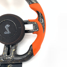 Load image into Gallery viewer, CCexcellent for Ford SHELBY GT350R GENUINE 2018 2019 2020 2021 carbon fiber steering wheel with LED