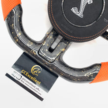 Load image into Gallery viewer, CCexcellent for Ford SHELBY GT350R GENUINE 2018 2019 2020 2021 carbon fiber steering wheel with LED