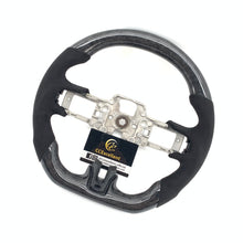 Load image into Gallery viewer, CCexcellent for Ford Mustang 2015 2016 2017 carbon fiber steering wheel with alcantara