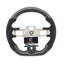 Load image into Gallery viewer, CCexcellent for Ford Mustang 2015 2016 2017 carbon fiber steering wheel with alcantara