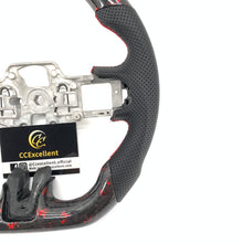 Load image into Gallery viewer, CCexcellent for Ford Mustang 2018 2019 2021 2022 carbon fiber steering wheel with LED