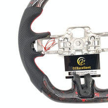 Load image into Gallery viewer, CCexcellent for Ford Mustang 2018 2019 2021 2022 carbon fiber steering wheel with LED