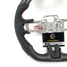 Load image into Gallery viewer, CCexcellent for Ford Mustang 2018 2019 2021 2022 carbon fiber steering wheel with LED