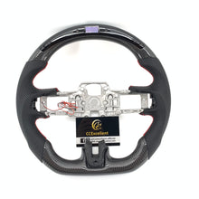 Load image into Gallery viewer, CCexcellent for Ford Mustang 2018 2019 2021 2022 carbon fiber steering wheel with LED