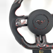 Load image into Gallery viewer, CCexcellent for Ford SHELBY GT350R GENUINE 2018 2019 2020 2021 carbon fiber steering wheel with airbag cover