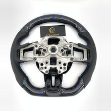 Load image into Gallery viewer, CCexcellent for Ford Mustang 2018 2019 2021 2022 carbon fiber steering wheel with airbag cover