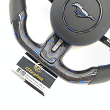 Load image into Gallery viewer, CCexcellent for Ford Mustang 2018 2019 2021 2022 carbon fiber steering wheel