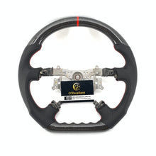 Load image into Gallery viewer, CCexcellent For Toyota 2007-2019 Land Cruiser/200Series/70Series/Tundra/Sequoia/HiAce Carbon Fiber Steering Wheel with gloss black carbon fiber