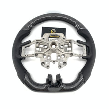 Load image into Gallery viewer, CCexcellent for Ford Mustang 2015 2016 2017carbon fiber steering wheel black perforated leather