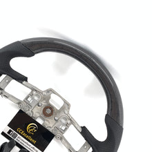 Load image into Gallery viewer, CCexcellent for Ford Mustang 2015 2016 2017carbon fiber steering wheel black perforated leather