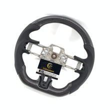 Load image into Gallery viewer, CCexcellent for Ford Mustang 2015 2016 2017carbon fiber steering wheel black perforated leather
