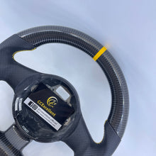 Load image into Gallery viewer, CCExcellent For Lamborghini Gallardo 2004-2014 Carbon Fiber Steering Wheel with red stitching